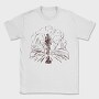 Bike Mountain Lineart, Tricou Barbati (Unisex)