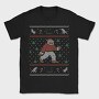 Bigfoot Ugly Sweater, Tricou Barbati (Unisex)