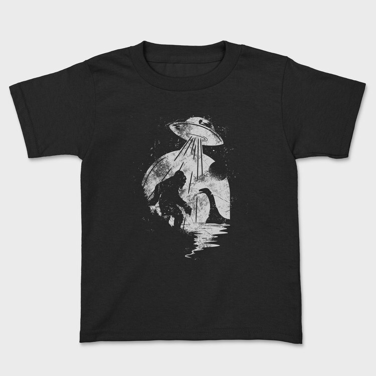Bigfoot Ufo Monster, Tricou Copii
