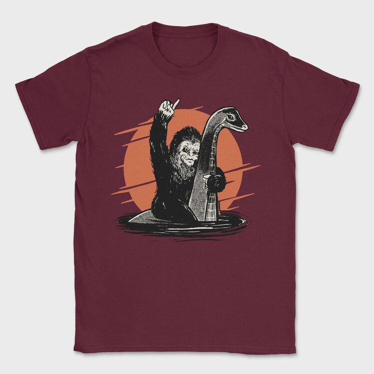 Bigfoot Monster, Tricou Barbati (Unisex)