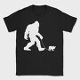 Bigfoot French Bulldog, Tricou Barbati (Unisex)