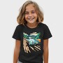 Classic Car Trees Landscape Retro, Tricou Copii