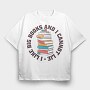 Big Books, Tricou Oversize Barbati (Unisex)