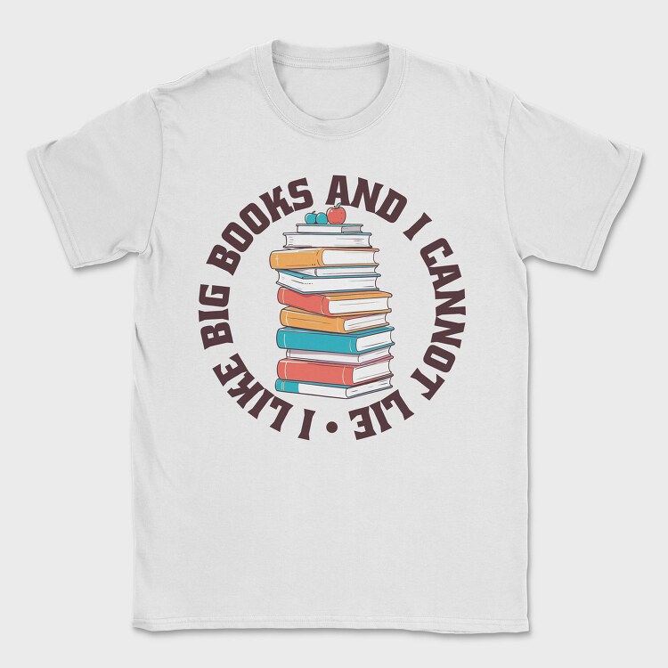 Big Books, Tricou Barbati (Unisex)