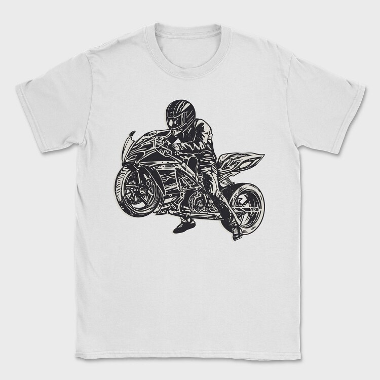 Big Bike, Tricou Barbati (Unisex)