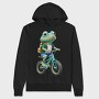 Bicycle Frog, Hanorac Oversize Barbati (Unisex)