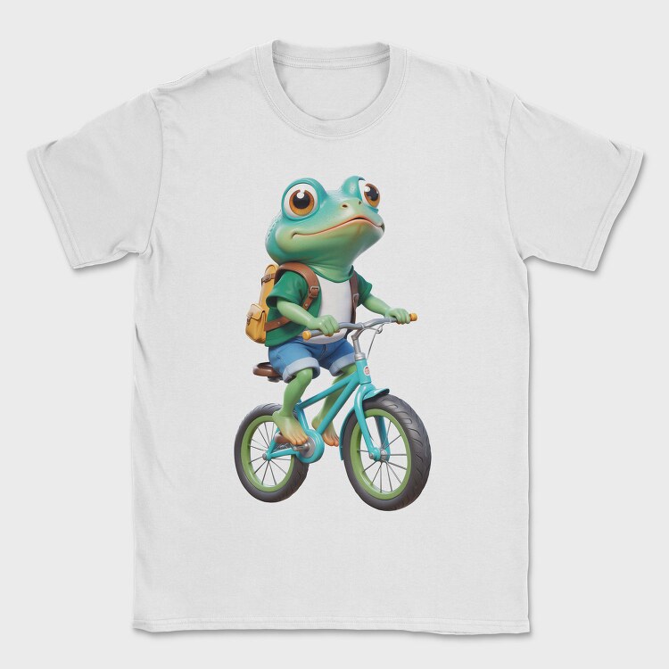 Bicycle Frog, Tricou Barbati (Unisex)