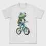 Bicycle Frog, Tricou Barbati (Unisex)