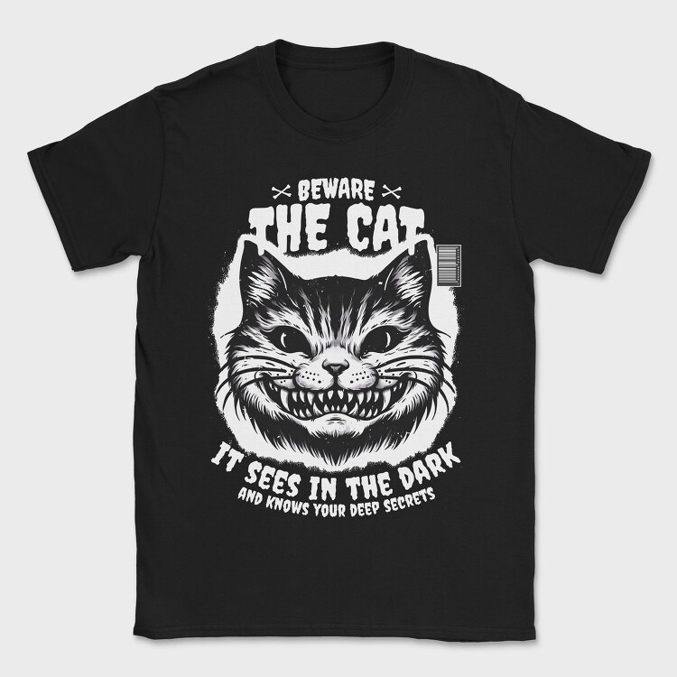 Beware the Cat, Tricou Barbati (Unisex)