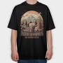 Beer Knows No Boundaries, Tricou Oversize Barbati (Unisex)