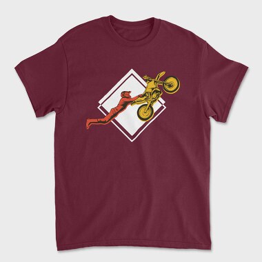 Dirt Bike, Tricou Barbati (Unisex)