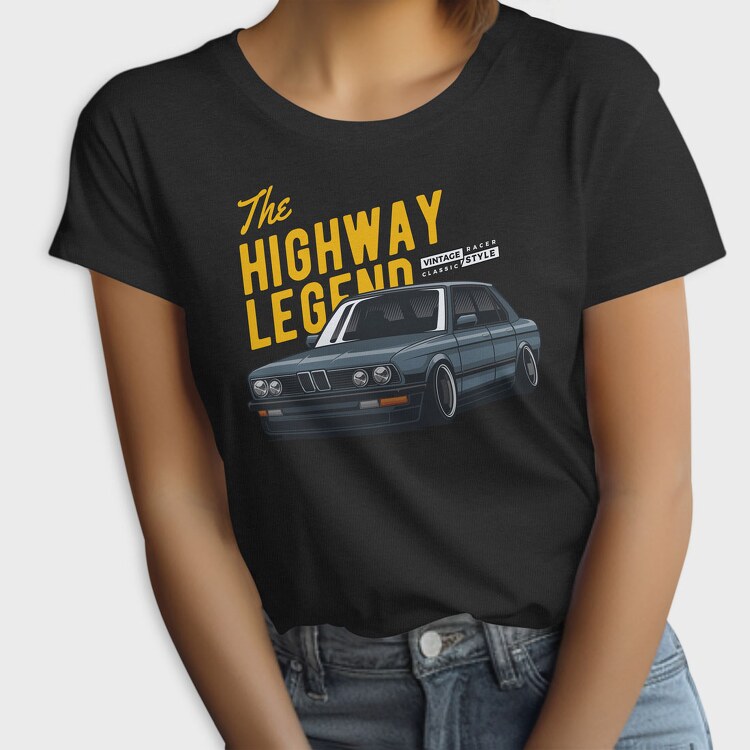 Highway Legend Bmw, Tricou Femei