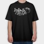 Bear Scary People, Tricou Oversize Barbati (Unisex)
