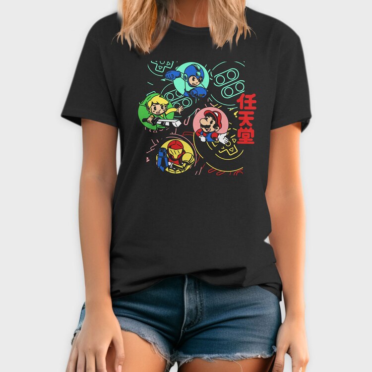 Video Game Multiple, Tricou Barbati (Unisex)