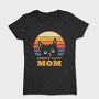Best Cat Mom Retro, Tricou Femei