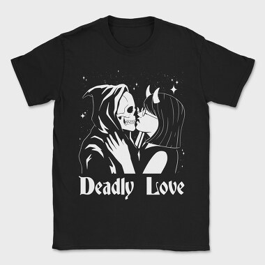 Deadly Love, Tricou Barbati (Unisex)