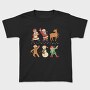 Christmas Characters Dancing, Tricou Copii