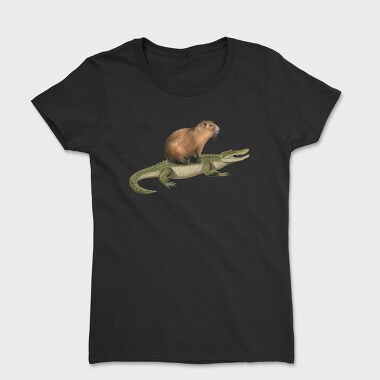 Capybara Crocodile, Tricou Femei