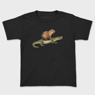 Capybara Crocodile, Tricou Copii