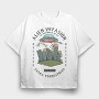 Alien Attack, Tricou Oversize Barbati (Unisex)