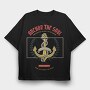 Anchor, Tricou Oversize Barbati (Unisex)