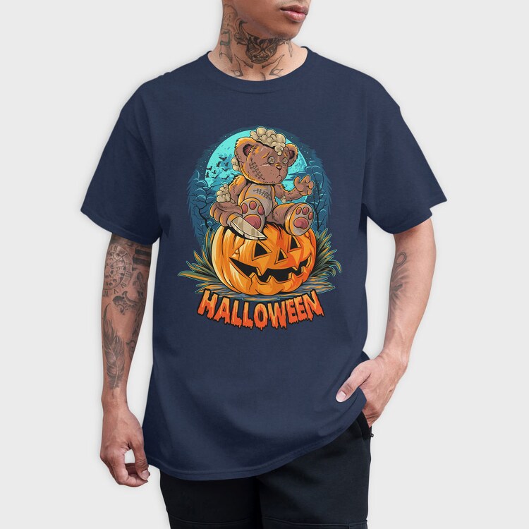Halloween Teddy Bear, Tricou Barbati (Unisex)