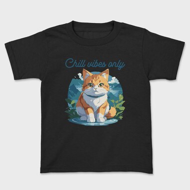 Cat Chill Vibes, Tricou Copii