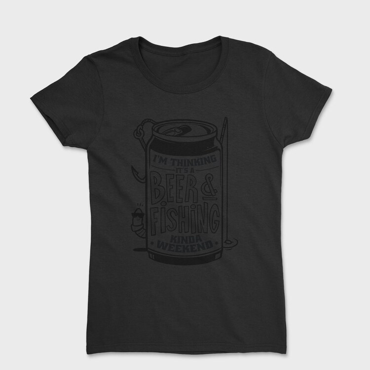 Beer and Fishing, Tricou Femei