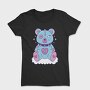 Bear Patchwork, Tricou Femei