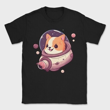 dog sapceship, Tricou Barbati (Unisex)