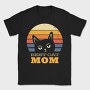 Best Cat Mom Retro, Tricou Barbati (Unisex)