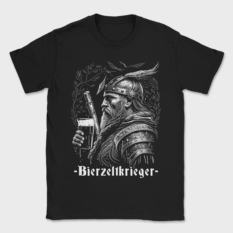 Beer Warrior, Tricou Barbati (Unisex)