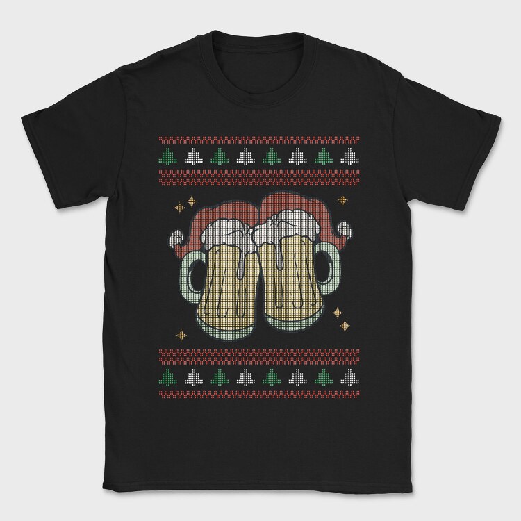 Beer Ugly Sweater, Tricou Barbati (Unisex)