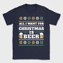 Beer Ugly Sweater 2, Tricou Barbati (Unisex)