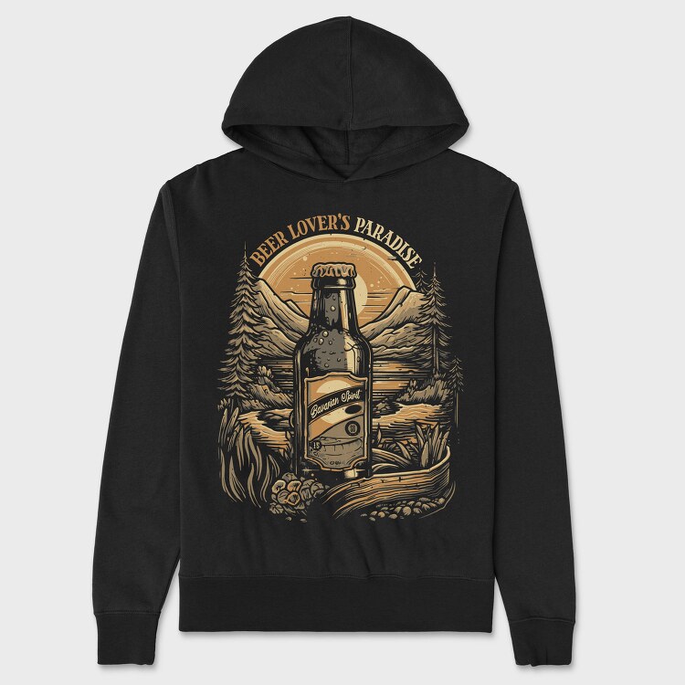 Beer Lovers Paradise, Hanorac Oversize Barbati (Unisex)