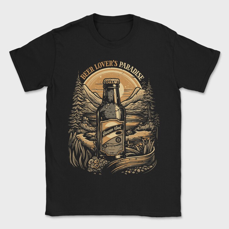 Beer Lovers Paradise, Tricou Barbati (Unisex)