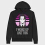 I Woke Up Like This Merlina, Hanorac Oversize Barbati (Unisex)