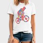 Colorful Cyclist, Tricou Barbati (Unisex)