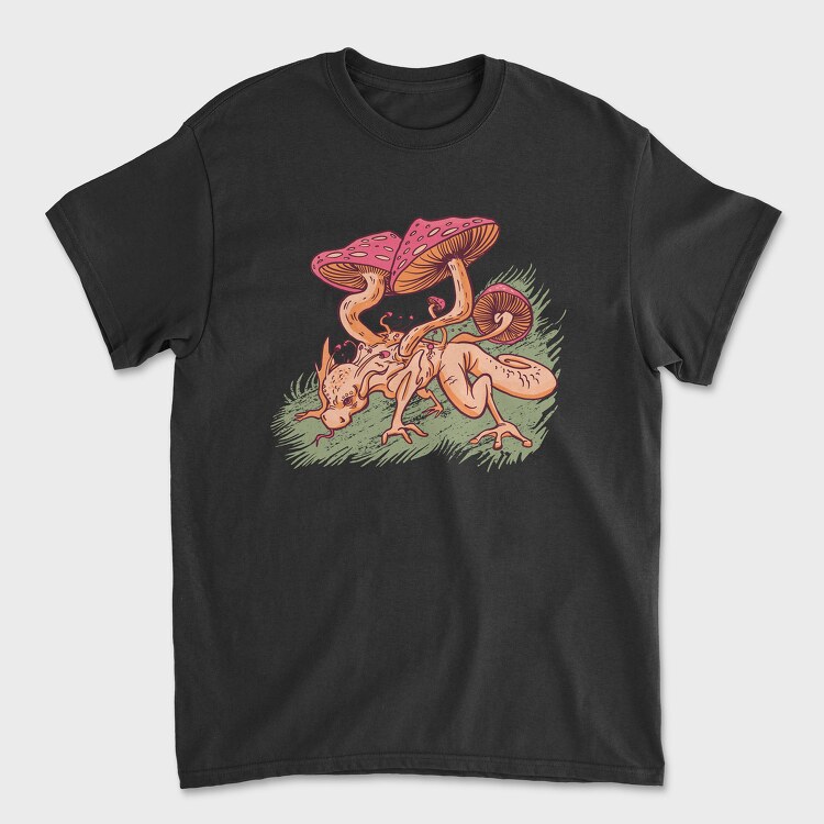 Mushroom Dragon, Tricou Barbati (Unisex)