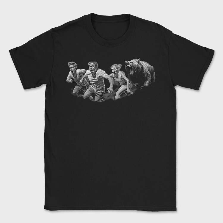 Bear Scary People, Tricou Barbati (Unisex)