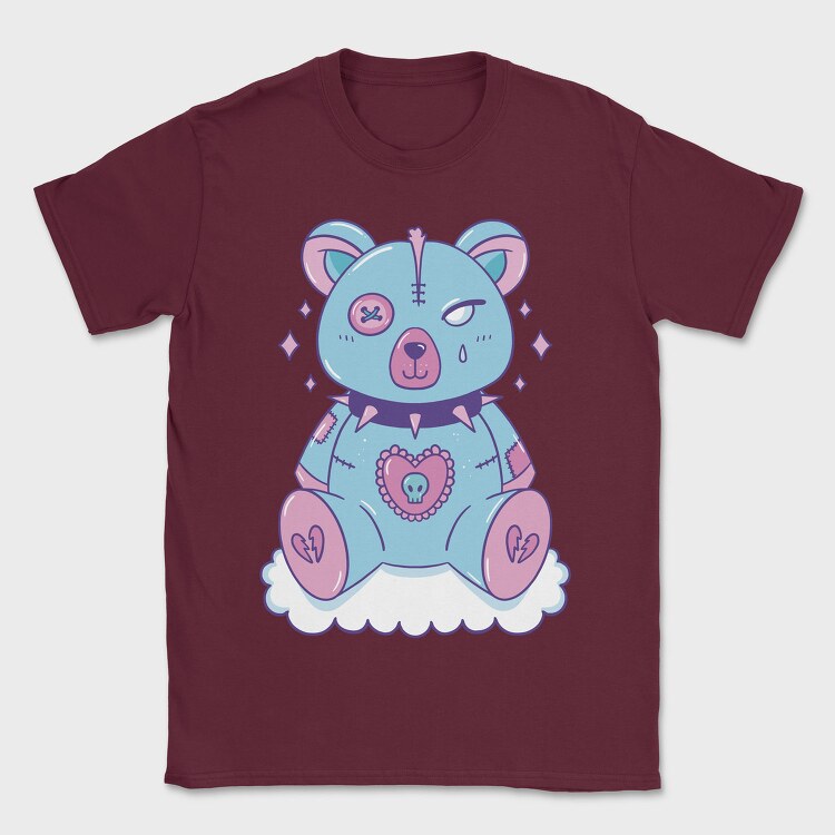 Bear Patchwork, Tricou Barbati (Unisex)