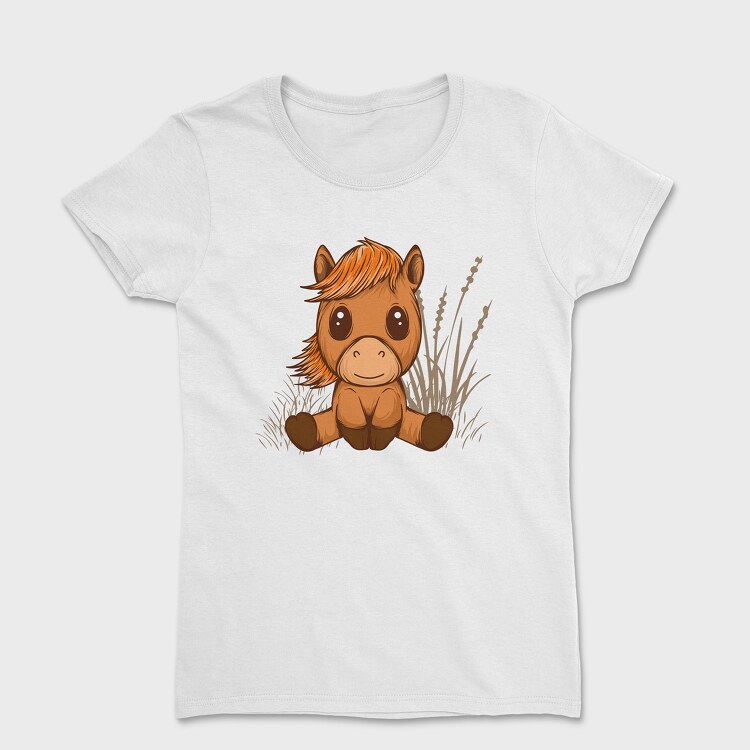 Cute Horse, Tricou Femei