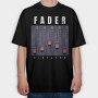 Fader Dictator, Tricou Oversize Barbati (Unisex)