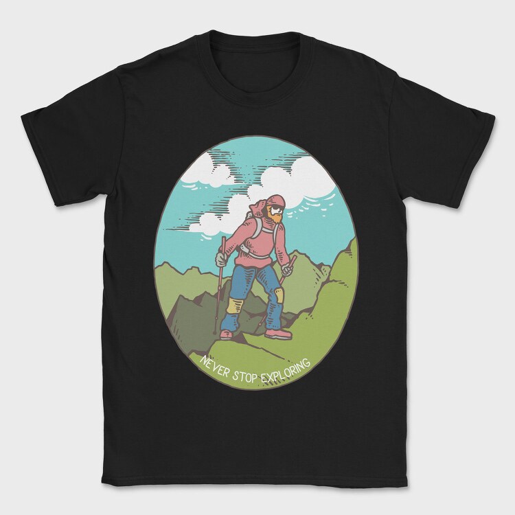 Kilimanjaro, Tricou Barbati (Unisex)