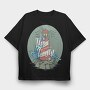 Light House, Tricou Oversize Barbati (Unisex)