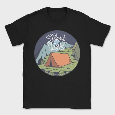 Night Camp, Tricou Barbati (Unisex)