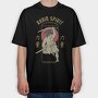 Japanese Hero, Tricou Oversize Barbati (Unisex)