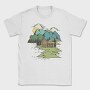 The Cabin On Lake, Tricou Barbati (Unisex)