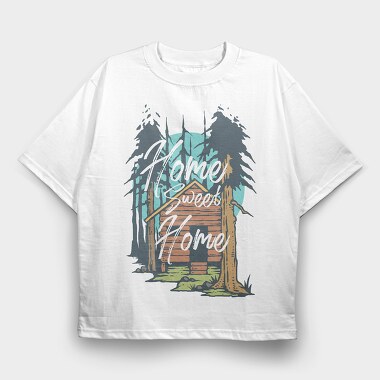 The Cabin, Tricou Oversize Barbati (Unisex)