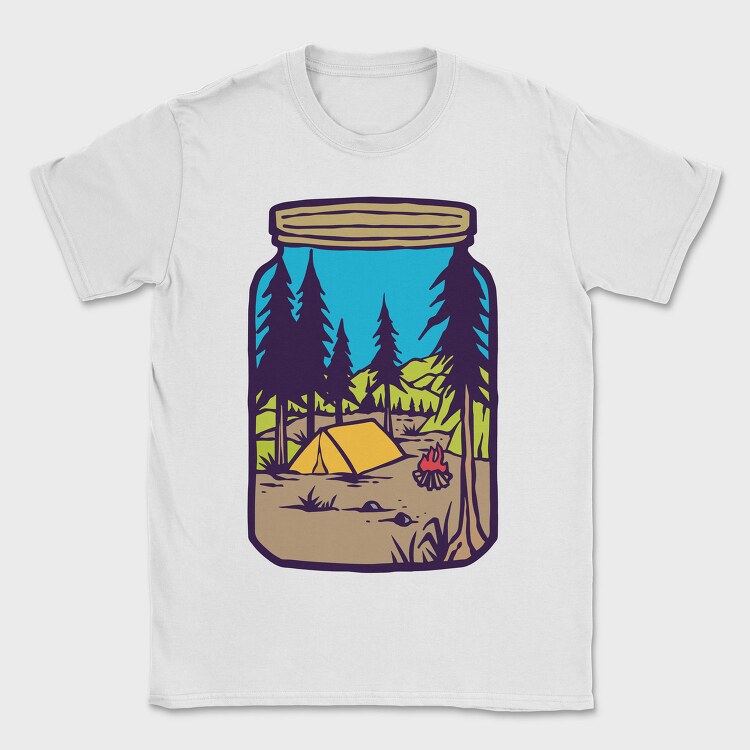 Bottle Of Happyness, Tricou Barbati (Unisex)